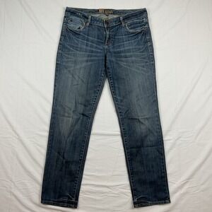 Kut From‎ The Kloth Jeans Womens  6 Blue Stretch Denim Straight Leg Casual